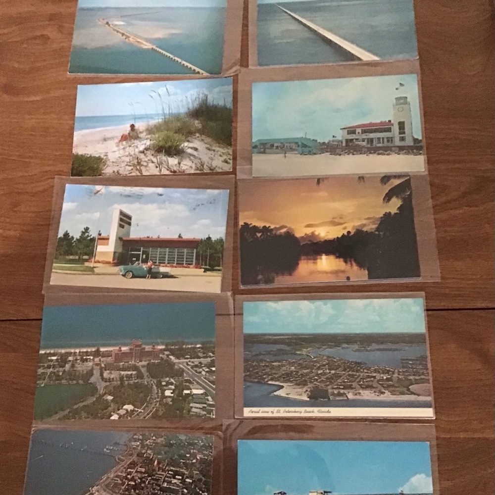 Vintage Florida Postcard Collection Bundle of 12 Postcards